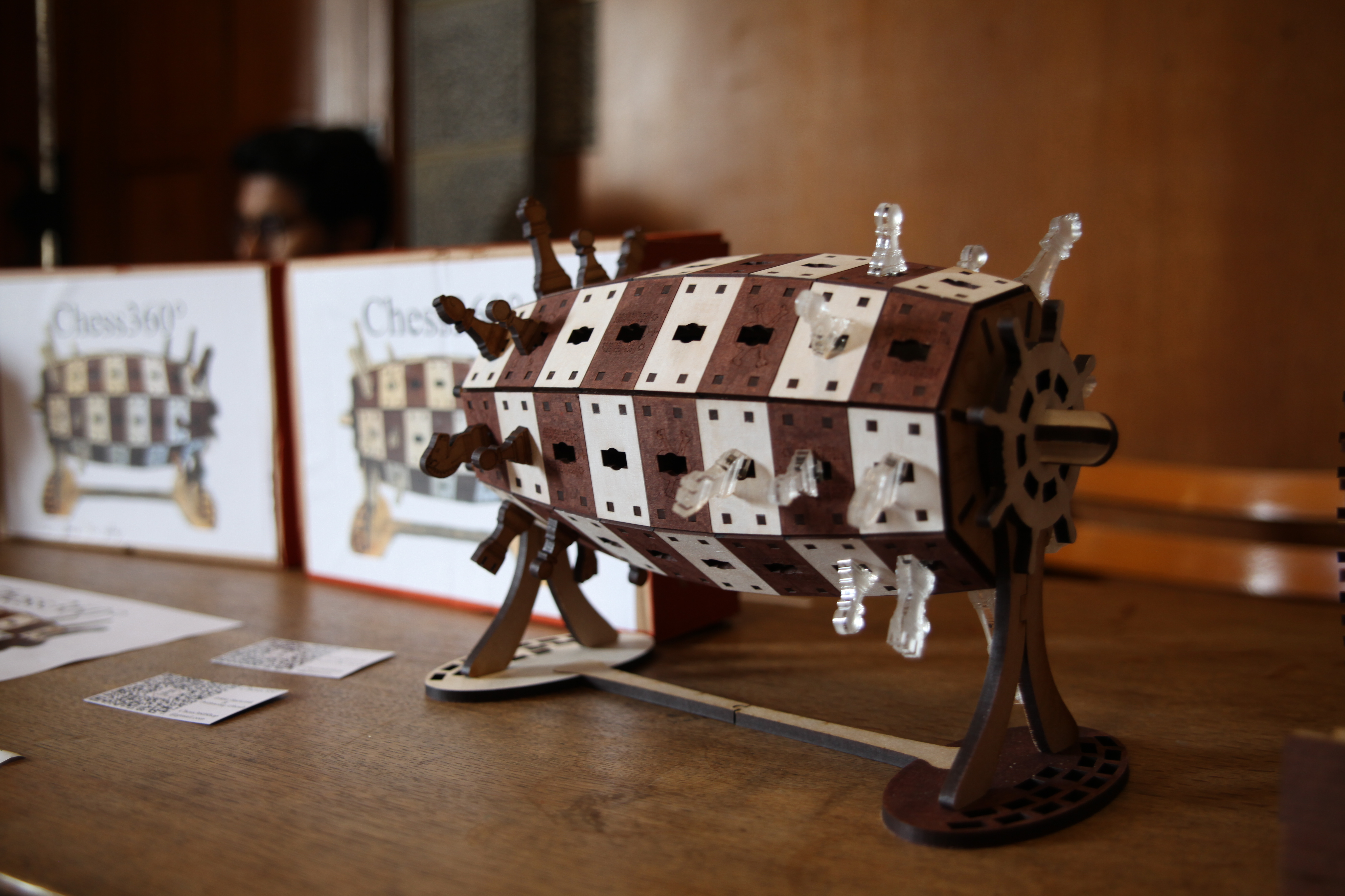 Chess360 board perspective view